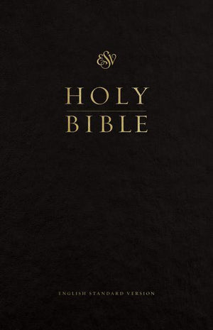 ESV Premium Pew and Worship Bible (Hardcover, Black) cover image (1022365663279)