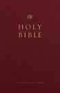 ESV Premium Pew and Worship Bible (Hardcover, Burgundy) cover image (1022366515247)