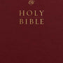 ESV Pew and Worship Bible, Large Print (Hardcover, Burgundy) cover image (1022367629359)