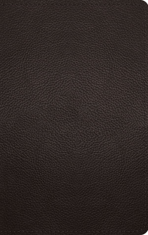 ESV Thinline Bible (Buffalo Leather, Deep Brown)