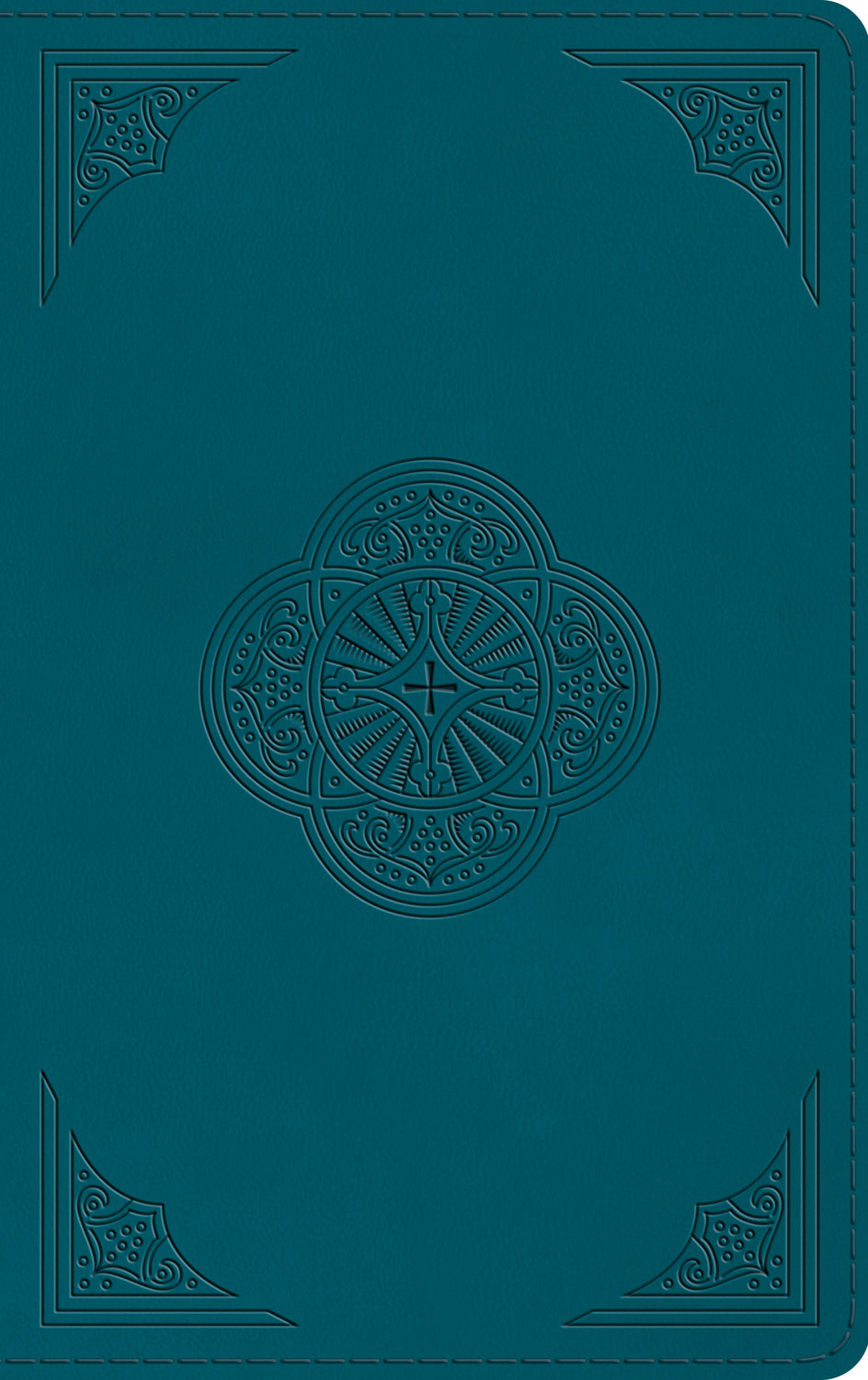 ESV Thinline Bible (Trutone, Deep Teal, Rotunda Design)