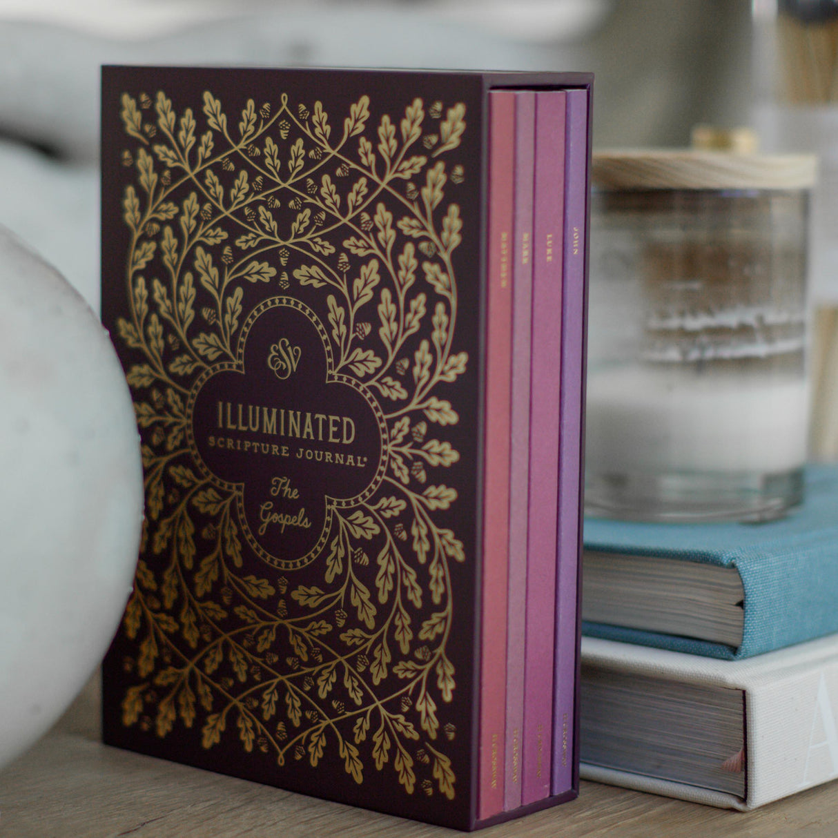 ESV Illuminated Scripture Journal: Gospels Set