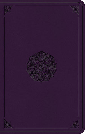ESV Premium Gift Bible (Trutone, Lavender, Emblem Design)