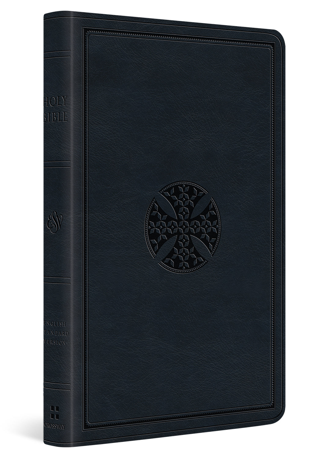ESV Premium Gift Bible (Trutone, Navy, Mosaic Cross Design)
