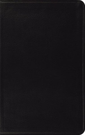 ESV Thinline Bible (Bonded Leather, Black, Red Letter) cover image