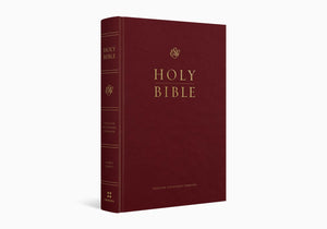 ESV Pew and Worship Bible, Large Print (Hardcover, Burgundy) (1022367629359)