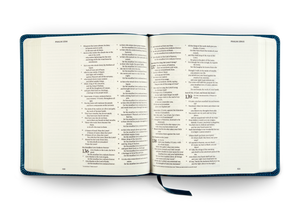 ESV Journaling Bible (Trutone, Deep Teal, Fleur-De-Lis Design)