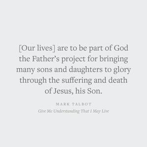 Give Me Understanding That I May Live: Situating Our Suffering Within God's Redemptive Plan (Suffering and the Christian Life)