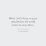 The Storychanger: How God Rewrites Our Story by Inviting Us Into His