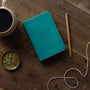 ESV Compact Bible (Trutone, Turquoise, Emblem Design)