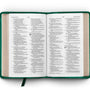 ESV Compact Bible (Trutone, Turquoise, Emblem Design)