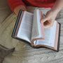 ESV Heirloom Single Column Personal Size Bible (Goatskin, Black)