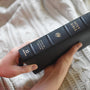 ESV Heirloom Single Column Personal Size Bible (Goatskin, Black)