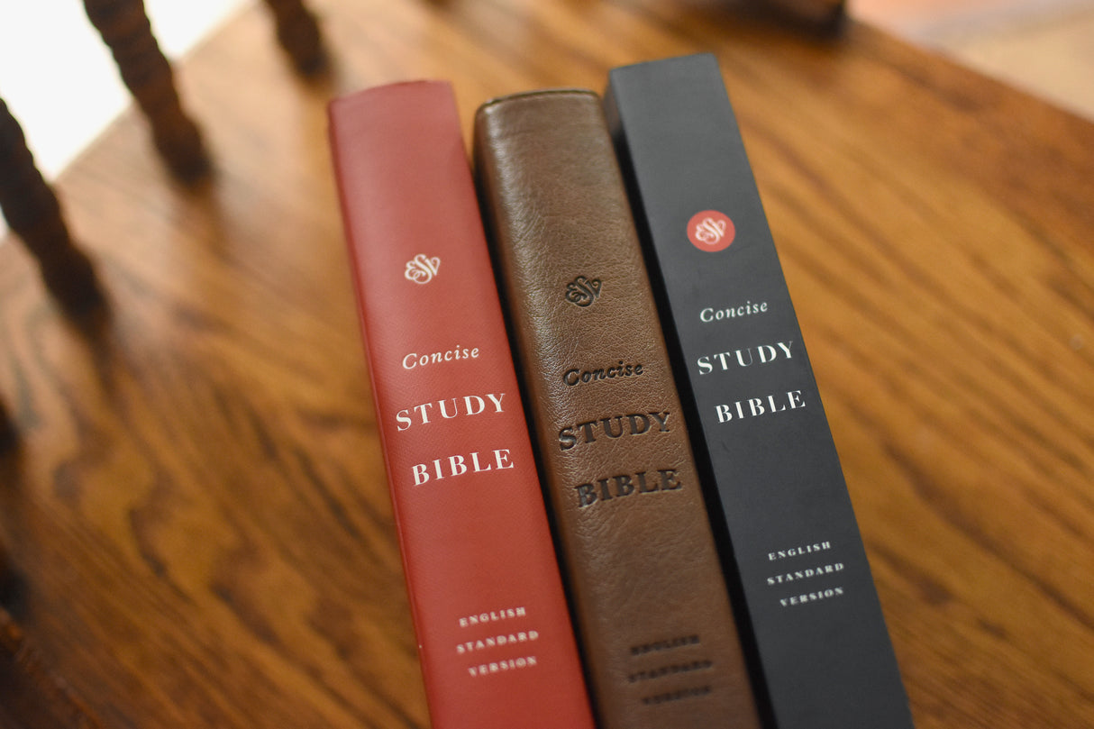 ESV Concise Study Bible (Trutone, Brown)