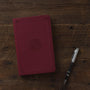 ESV Premium Gift Bible (Trutone, Raspberry, Emblem Design)