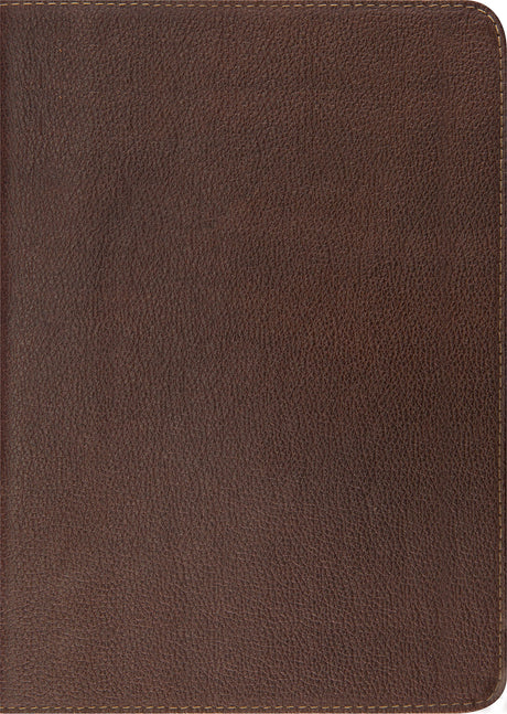 ESV Study Bible (Cowhide, Deep Brown) cover image