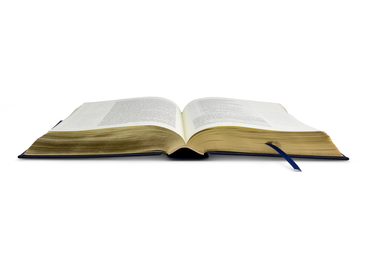 ESV Illuminated Bible, Art Journaling Edition (Cloth Over Board, Navy)