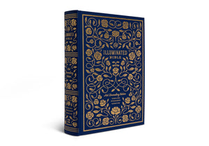 ESV Illuminated Bible, Art Journaling Edition (Cloth Over Board, Navy)