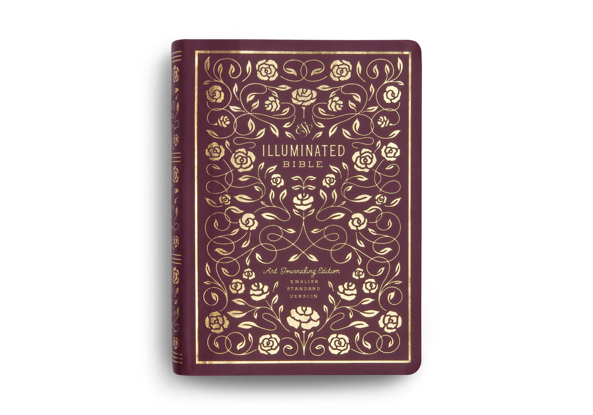 ESV Illuminated Bible, Art Journaling Edition (TruTone, Burgundy)