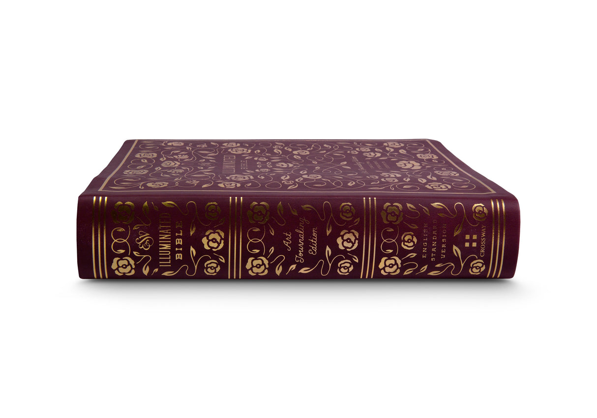 ESV Illuminated Bible, Art Journaling Edition (TruTone, Burgundy)