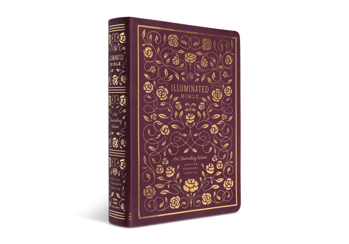 ESV Illuminated Bible, Art Journaling Edition (TruTone, Burgundy)