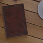 ESV Large Print Compact Bible (Trutone, Mahogany, Border Design)