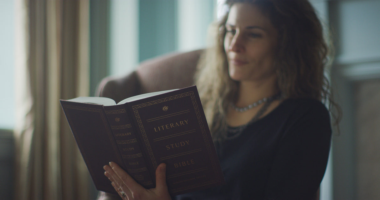 ESV Literary Study Bible (Cloth Over Board)