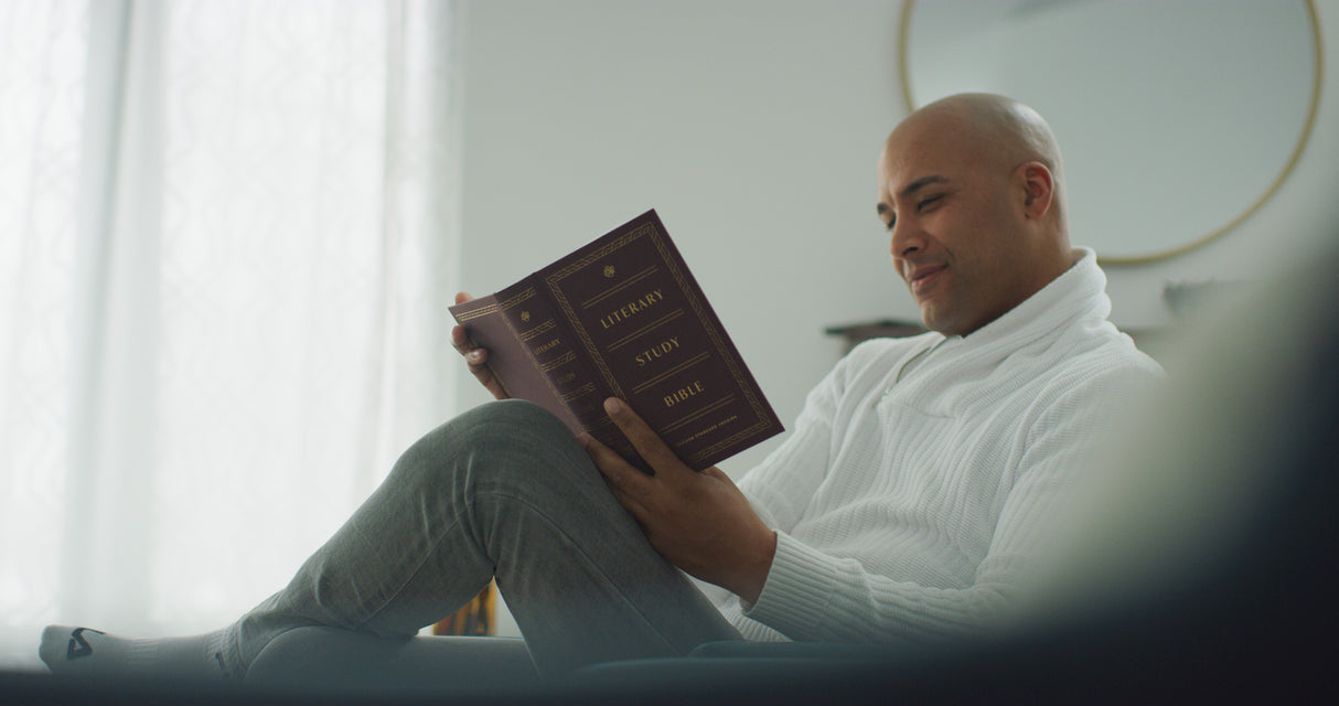 ESV Literary Study Bible (Cloth Over Board)