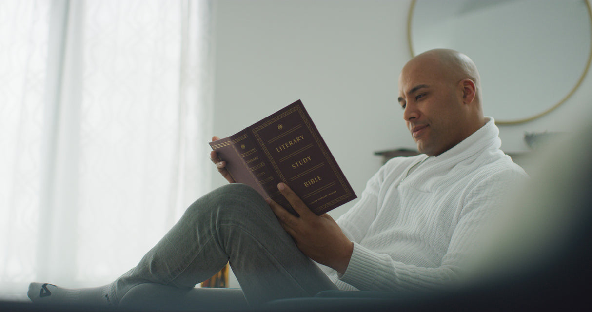 ESV Literary Study Bible (Cloth Over Board)