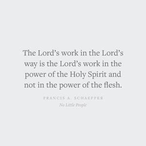 The Lord's Work in the Lord's Way and No Little People (Crossway Short Classics)