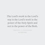 The Lord's Work in the Lord's Way and No Little People (Crossway Short Classics)