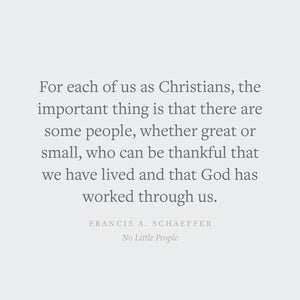 The Lord's Work in the Lord's Way and No Little People (Crossway Short Classics)