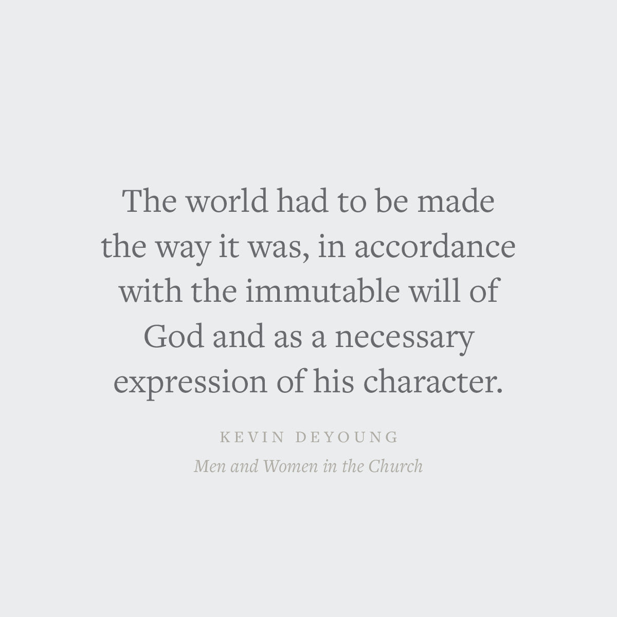 Men and Women in the Church: A Short, Biblical, Practical Introduction