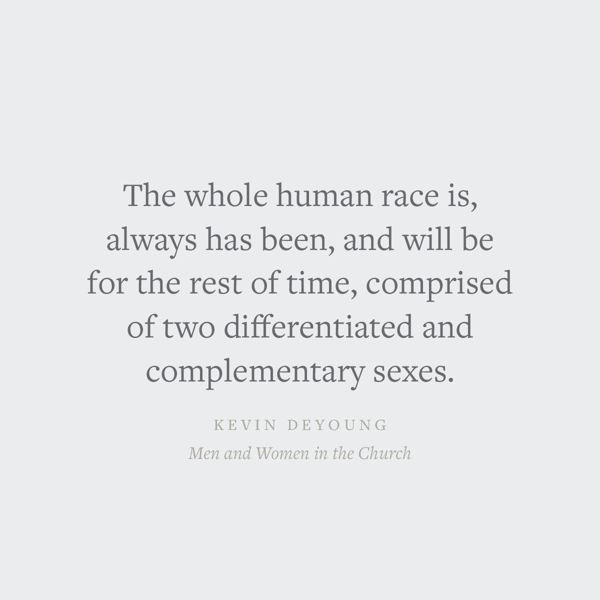 Men and Women in the Church: A Short, Biblical, Practical Introduction