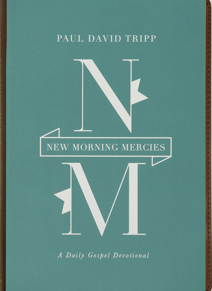 New Morning Mercies: A Daily Gospel Devotional (Trutone, Brown)