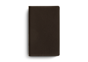 ESV Pocket Bible (Buffalo Leather, Deep Brown)