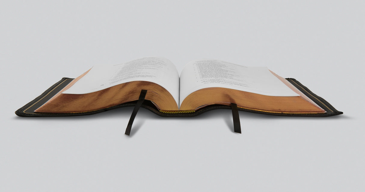 ESV Preaching Bible (Goatskin, Black)