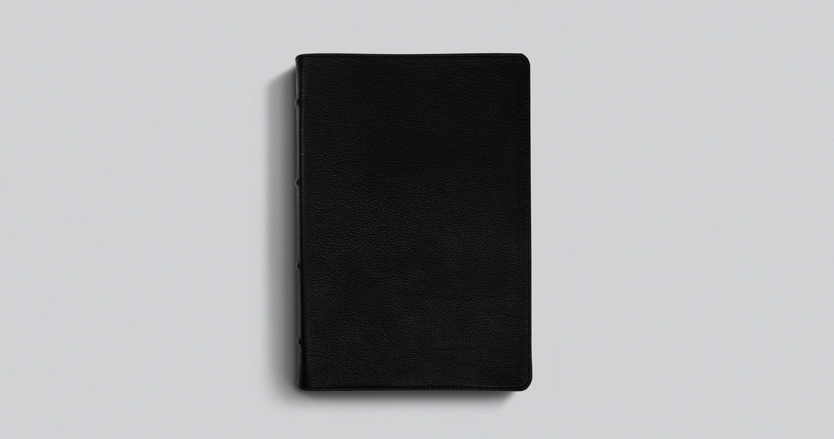ESV Preaching Bible (Goatskin, Black)