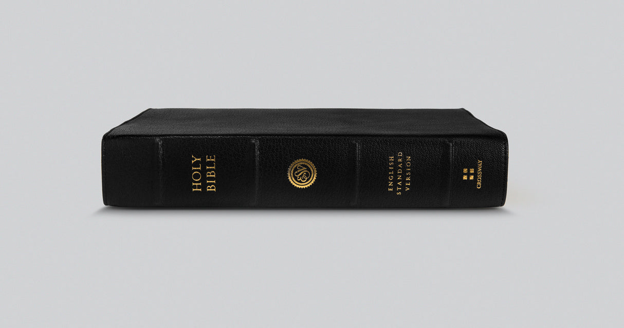 ESV Preaching Bible (Goatskin, Black)