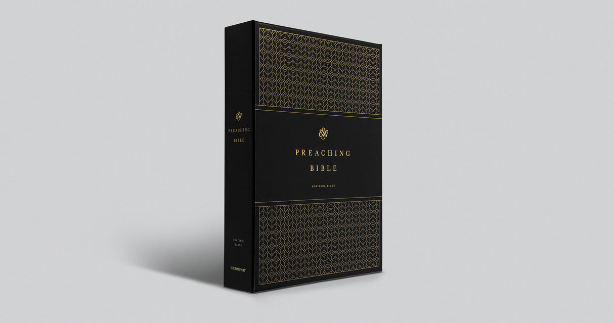 ESV Preaching Bible (Goatskin, Black)