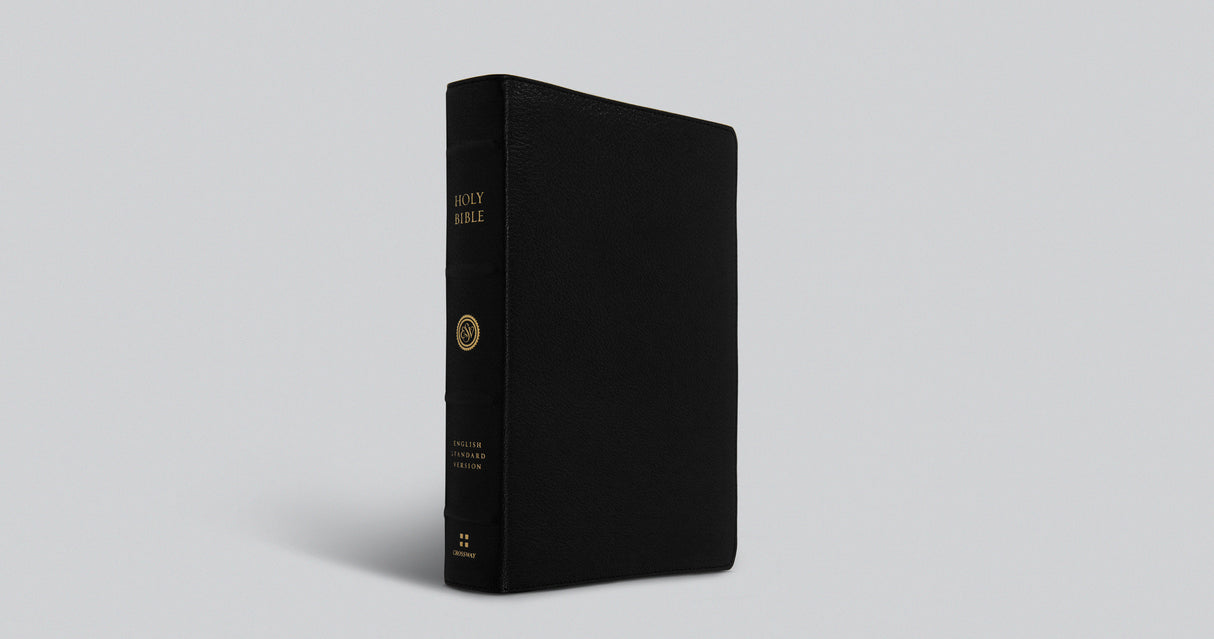 ESV Preaching Bible (Goatskin, Black)