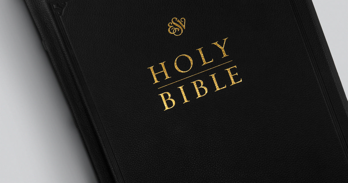 ESV Pulpit Bible (Cowhide Over Board, Black)