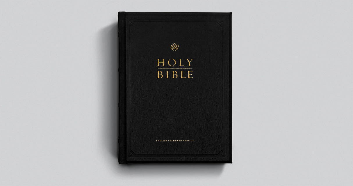 ESV Pulpit Bible (Cowhide Over Board, Black)