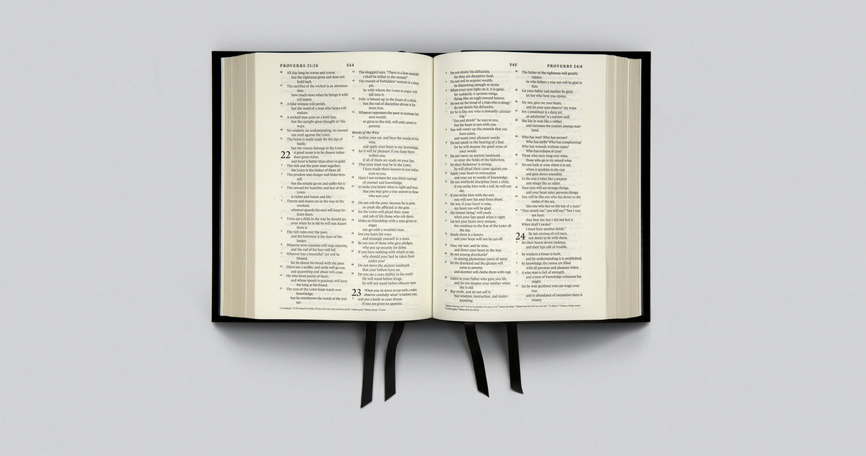 ESV Pulpit Bible (Cowhide Over Board, Black)