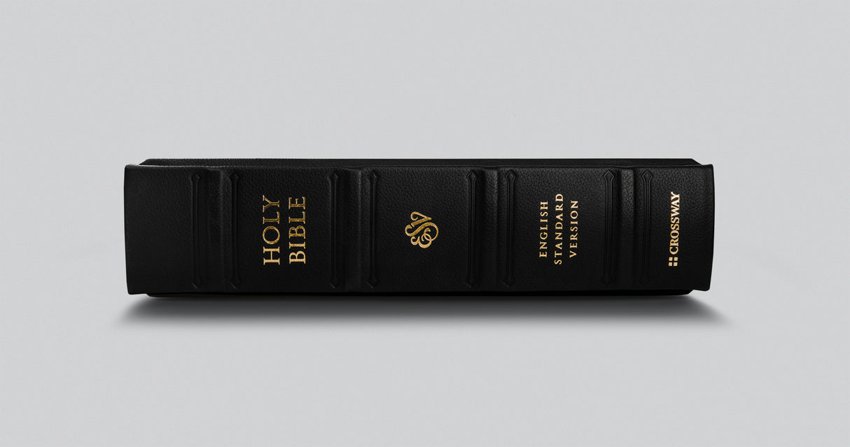 ESV Pulpit Bible (Cowhide Over Board, Black)