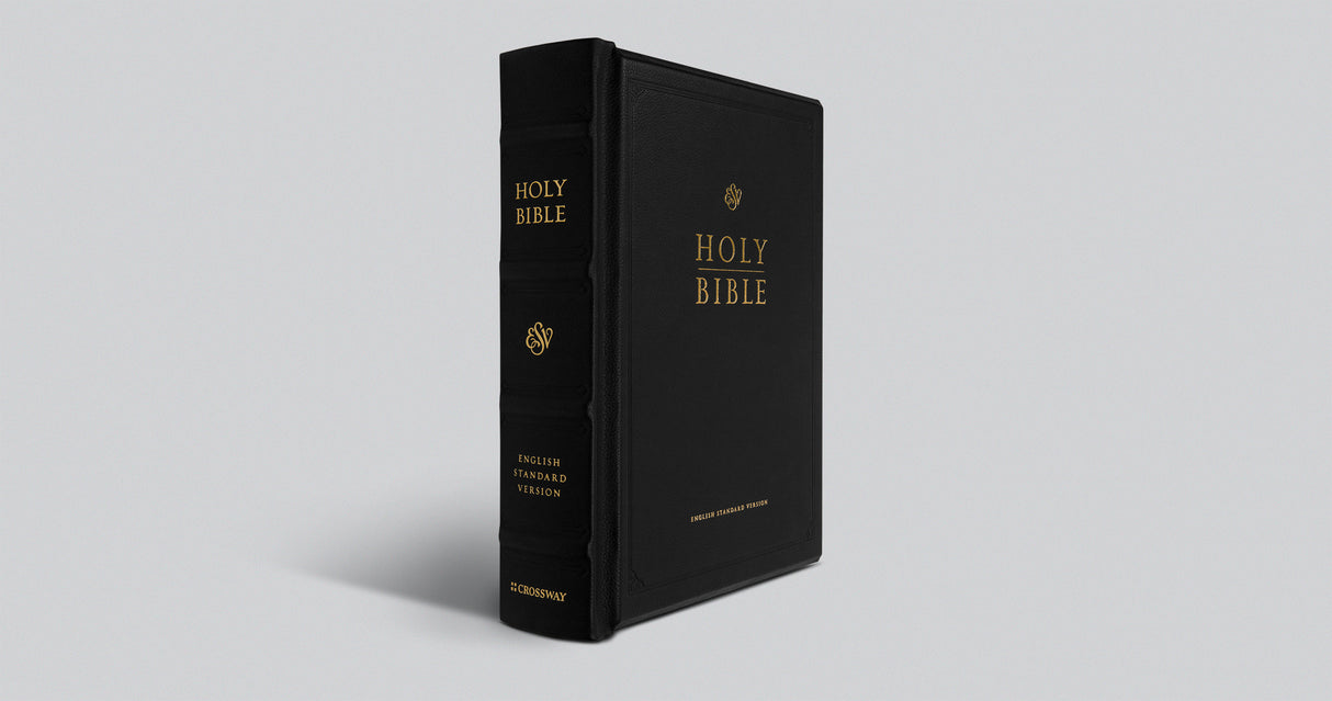 ESV Pulpit Bible (Cowhide Over Board, Black)