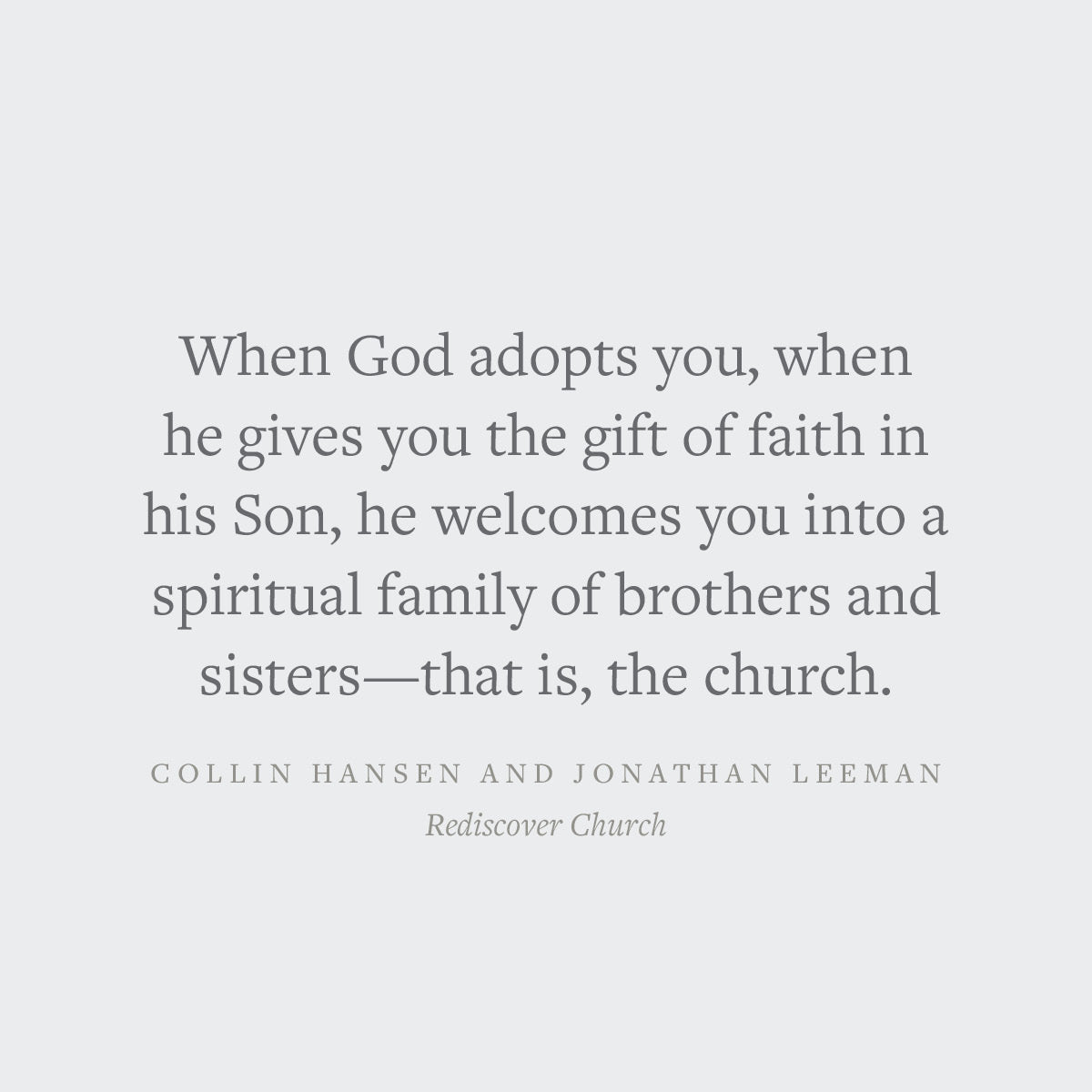 Rediscover Church: Why the Body of Christ Is Essential (The Gospel Coalition and 9Marks)