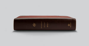 ESV Student Study Bible (Trutone, Brown/Cordovan, Portfolio Design)