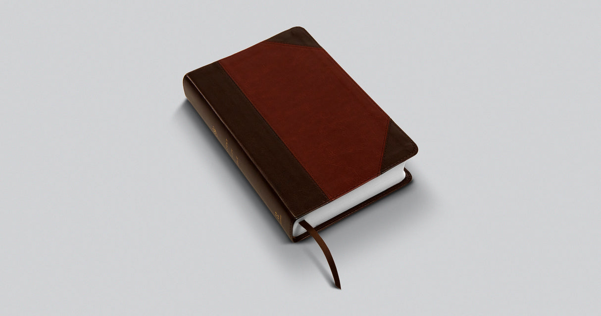 ESV Student Study Bible (Trutone, Brown/Cordovan, Portfolio Design)