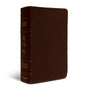 ESV Study Bible (Cowhide, Deep Brown)